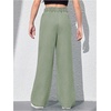 image:imageRoseSeek Girls Baggy Wide Leg Jeans High Elastic Waisted Denim Pants Casual Jeans with Bow Y2K StreetwearGreen