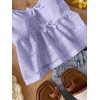 image:imageRoseSeek Girls Boho Bowknot Hollow Out Camisole Tops Spaghetti Strap V Neck Babydoll Crop TopLight Mauve Purple