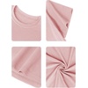 image:imageRoseSeek Girls Bow Cherry Graphic Tees Short Sleeve Crewneck Cute T Shirts Tops for Teens Summer TopsBlack White Pink