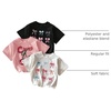 image:imageRoseSeek Girls Bow Cherry Graphic Tees Short Sleeve Crewneck Cute T Shirts Tops for Teens Summer TopsMulticolor