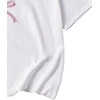 image:imageRoseSeek Girls Bow Graphic Tees Crew Neck Short Sleeve Summer T Shirts Preppy Cute Clothes for GirlsWhite With Pink