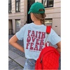 image:imageRoseSeek Girls Bow Leopard Graphic Tees Short Sleeve Preppy Summer T Shirt Aesthetic Baggy TopsBright Blue