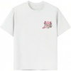 image:imageRoseSeek Girls Bow Leopard Graphic Tees Short Sleeve Preppy Summer T Shirt Aesthetic Baggy TopsCartoon White