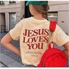 image:imageRoseSeek Girls Bow Leopard Graphic Tees Short Sleeve Preppy Summer T Shirt Aesthetic Baggy TopsGraphic Beige Apricot