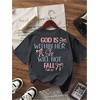image:imageRoseSeek Girls Bow Leopard Graphic Tees Short Sleeve Preppy Summer T Shirt Aesthetic Baggy TopsGraphic Dark Grey