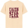 image:imageRoseSeek Girls Bow Leopard Graphic Tees Short Sleeve Preppy Summer T Shirt Aesthetic Baggy TopsLetter Apricot
