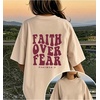image:imageRoseSeek Girls Bow Leopard Graphic Tees Short Sleeve Preppy Summer T Shirt Aesthetic Baggy TopsLetter Apricot