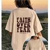 image:imageRoseSeek Girls Bow Leopard Graphic Tees Short Sleeve Preppy Summer T Shirt Aesthetic Baggy TopsLetter Light Apricot