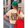 image:imageRoseSeek Girls Bow Leopard Graphic Tees Short Sleeve Preppy Summer T Shirt Aesthetic Baggy TopsLetter Light Apricot