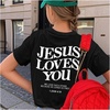 image:imageRoseSeek Girls Bow Leopard Graphic Tees Short Sleeve Preppy Summer T Shirt Aesthetic Baggy TopsWhite Letter Black