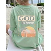 image:imageRoseSeek Girls Bowknot Letter Graphic Tshirt Short Sleeve Crew Neck Cute Summer Tee TopsMedium Mint Green
