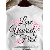 image:imageRoseSeek Girls Bowknot Letter Graphic Tshirt Short Sleeve Crew Neck Cute Summer Tee TopsWhite and Pink