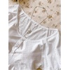 image:imageRoseSeek Girls Button Down Babydoll Tops Crew Neck Puff Sleeve Peplum Tops Cute Summer OutfitsWhite