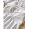 image:imageRoseSeek Girls Button Down Babydoll Tops Crew Neck Puff Sleeve Peplum Tops Cute Summer OutfitsWhite