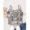 image:imageRoseSeek Girls Camo Graphic Camisole Tops Spaghetti Strap Vintage Summer Crop Tank Tops TrendyGrey