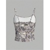image:imageRoseSeek Girls Camo Graphic Camisole Tops Spaghetti Strap Vintage Summer Crop Tank Tops TrendyGrey