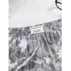 image:imageRoseSeek Girls Camo Shorts Letter Patched Elastic Waist Summer Shorts with PocketsLight Grey