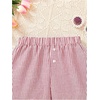 image:imageRoseSeek Girls Camo Shorts Letter Patched Elastic Waist Summer Shorts with PocketsRed