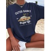 image:imageRoseSeek Girls Car Print Graphic Tees Short Sleeve TShirts Casual Crew Neck TopsDeep Blue