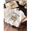 image:imageRoseSeek Girls Car Print Graphic Tees Short Sleeve TShirts Casual Crew Neck TopsWhite