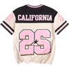image:imageRoseSeek Girls Cherry Leopard Shirt Short Sleeve Loose Cute Summer T Shirt Trendy Aesthetic Baggy TopsMulticolor White