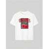 image:imageRoseSeek Girls Cherry Leopard Shirt Short Sleeve Loose Cute Summer T Shirt Trendy Aesthetic Baggy TopsWhite