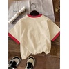 image:imageRoseSeek Girls Cherry Shirt Short Sleeve Colorblock Graphic Tees Cute Summer Shirts Y2k Aesthetic ClothesMulticolor