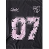 image:imageRoseSeek Girls Clothing Sets Number Graphic Short Sleeve Jersey Shirts and Bow Flare Leggings Y2K OutfitsBlack