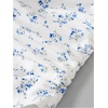 image:imageRoseSeek Girls Ditsy Floral Strapless Tube Top Cute Sleeveless Ruched Ribbed Bandeau TopsBlue