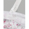 image:imageRoseSeek Girls Ditsy Floral Strapless Tube Top Cute Sleeveless Ruched Ribbed Bandeau TopsFloral Pink