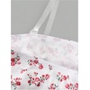 image:imageRoseSeek Girls Ditsy Floral Strapless Tube Top Cute Sleeveless Ruched Ribbed Bandeau TopsFloral Red