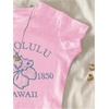 image:imageRoseSeek Girls Floral Graphic Crop Tops Tees Short Sleeve Crewneck Cute Slim Fit T Shirt Summer TopsPink and Blue