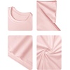 image:imageRoseSeek Girls Geometric Star Graphic Tee Tops Casual Summer Short Sleeve Crew Neck T ShirtCherry Pink