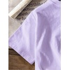 image:imageRoseSeek Girls Geometric Star Graphic Tee Tops Casual Summer Short Sleeve Crew Neck T ShirtPurple