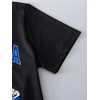 image:imageRoseSeek Girls Graphic Drop Shoulder Star Print Tee Tops Short Sleeve Crew Neck Summer ShirtsBlack and Blue