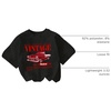 image:imageRoseSeek Girls Graphic Drop Shoulder Star Print Tee Tops Short Sleeve Crew Neck Summer ShirtsBlack and Red