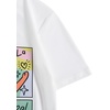 image:imageRoseSeek Girls Graphic Drop Shoulder Star Print Tee Tops Short Sleeve Crew Neck Summer ShirtsCat White