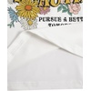 image:imageRoseSeek Girls Graphic Drop Shoulder Star Print Tee Tops Short Sleeve Crew Neck Summer ShirtsFlower White