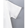 image:imageRoseSeek Girls Graphic Drop Shoulder Star Print Tee Tops Short Sleeve Crew Neck Summer ShirtsNumber White