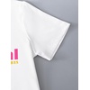 image:imageRoseSeek Girls Graphic Drop Shoulder Star Print Tee Tops Short Sleeve Crew Neck Summer ShirtsWhite With Patterned