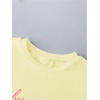 image:imageRoseSeek Girls Graphic Drop Shoulder Star Print Tee Tops Short Sleeve Crew Neck Summer ShirtsYellow