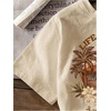 image:imageRoseSeek Girls Graphic Print Tee Shirt Round Neck Short Sleeve T Shirts Summer Cute Trendy TopsBeige