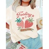 image:imageRoseSeek Girls Graphic Print Tee Shirt Round Neck Short Sleeve T Shirts Summer Cute Trendy TopsCute White