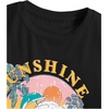 image:imageRoseSeek Girls Graphic Print Tee Shirt Round Neck Short Sleeve T Shirts Summer Cute Trendy TopsLetter Black