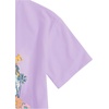 image:imageRoseSeek Girls Graphic Print Tee Shirt Round Neck Short Sleeve T Shirts Summer Cute Trendy TopsLetter Purple