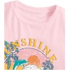 image:imageRoseSeek Girls Graphic Print Tee Shirt Round Neck Short Sleeve T Shirts Summer Cute Trendy TopsLight Pink