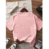 image:imageRoseSeek Girls Graphic Print Tee Shirt Round Neck Short Sleeve T Shirts Summer Cute Trendy TopsStrawberry Pink