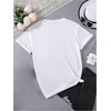 image:imageRoseSeek Girls Graphic Print Tee Shirt Round Neck Short Sleeve T Shirts Summer Cute Trendy TopsStrawberry White