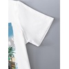image:imageRoseSeek Girls Graphic Print Tee Shirt Round Neck Short Sleeve T Shirts Summer Cute Trendy TopsVacation White