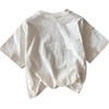 image:imageRoseSeek Girls Graphic Print Tee Shirt Round Neck Short Sleeve T Shirts Summer Cute Trendy TopsWhite